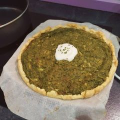A picture of Vegan Spinach Pie.