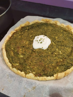 A picture of Vegan Spinach Pie.