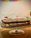 Tarta de la abuela Thermomix - clásica tarta de galletas de cumpleaños