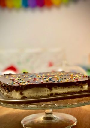 Foto principal de Tarta de la abuela Thermomix - clásica tarta de galletas de cumpleaños