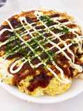 Cabbage and Egg Okonomiyaki
