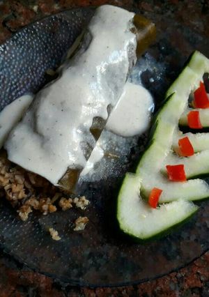 Una foto de Rollo de alga kombu