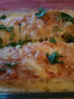 Una foto de Salmón al Horno