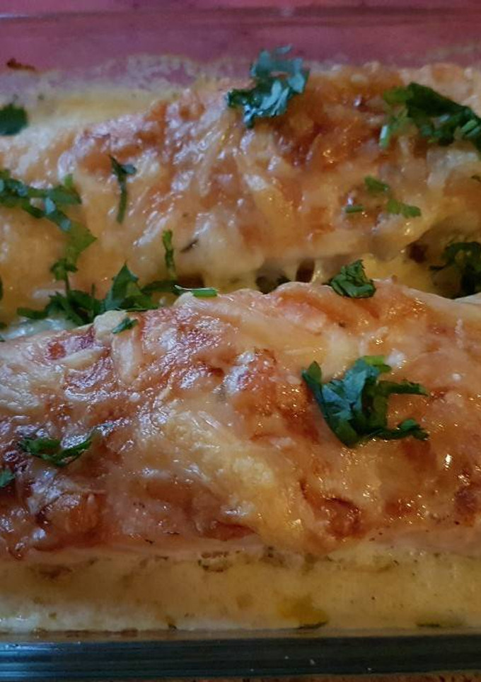 Una foto de Salmón al Horno
