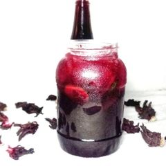 HIBISCUS DRINK(Zobo drink) A picture of HIBISCUS DRINK(Zobo drink).