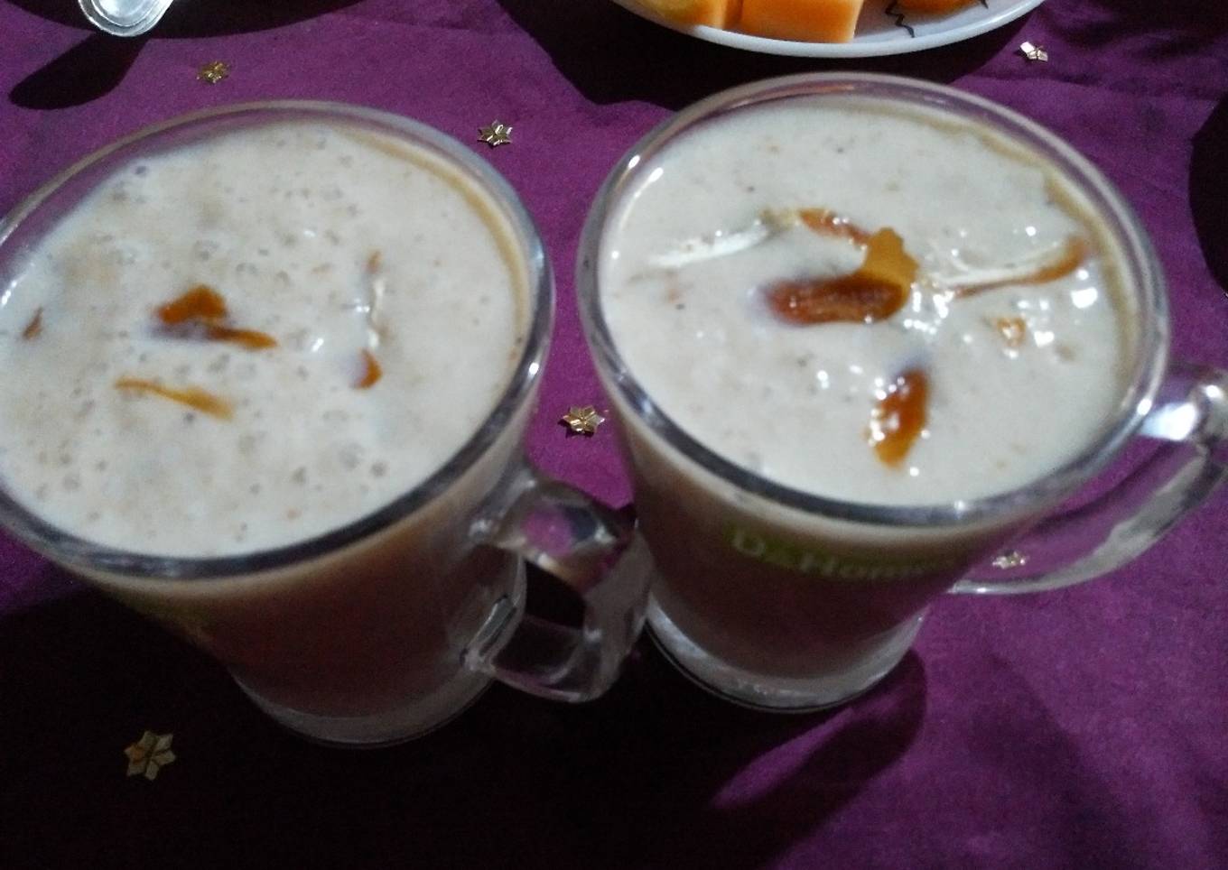 Dates Frozen Banana smoothy