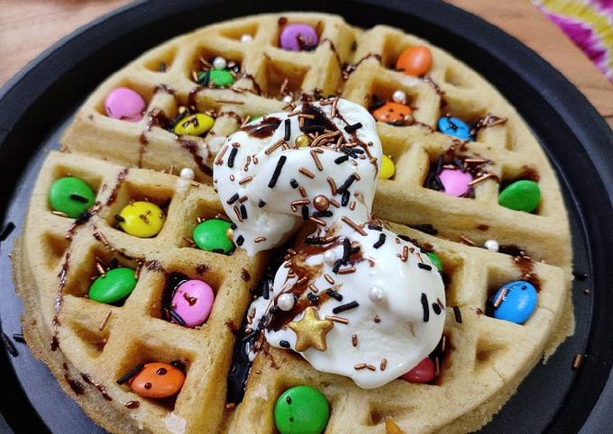 Eggless Classic Waffle