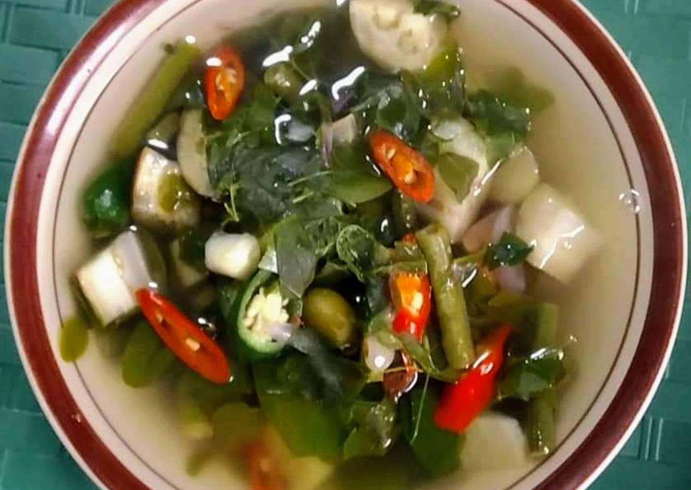 Sayur Asem Daun Kelor