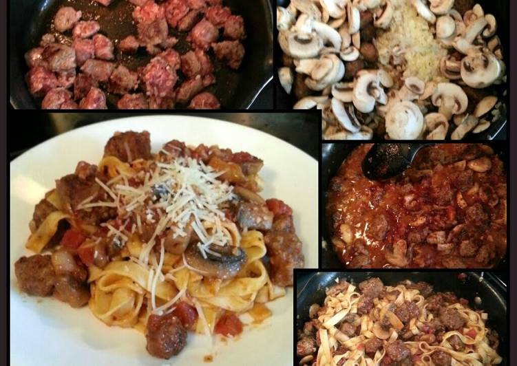 Easiest Way to Prepare Super Quick Homemade Tinklee&#39;s. Easy Sausage Pasta