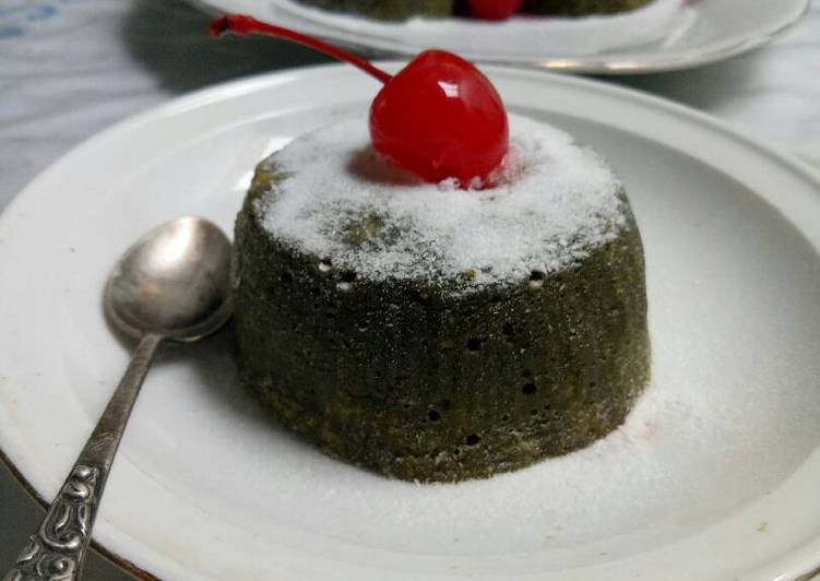 Bumbu meracik Greentea Lava Cake, Menggugah Selera