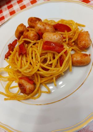 Napolitan (japán ketchup tészta) recept fotója