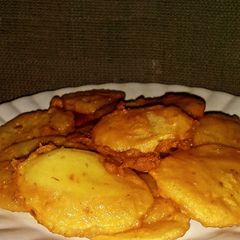 A picture of Aloo pakory.