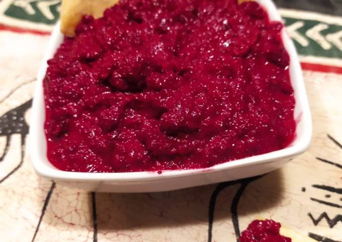 Modo più semplice a Fai  Ultimate Hummus di barbabietola rossa