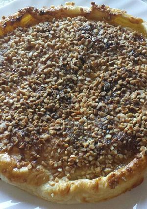 Foto principal de Coca de cabello de ángel y crema catalana