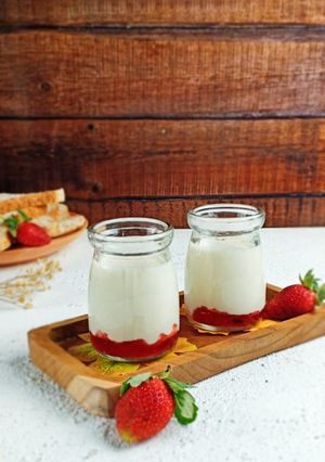 Foto resep 🍂 Korean Strawberry Milk