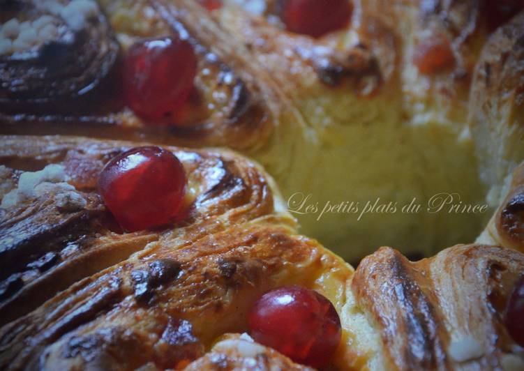 Brioche feuilletée façon gâteau des Rois