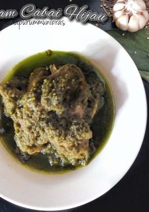 Foto resep Ayam Cabai Hijau