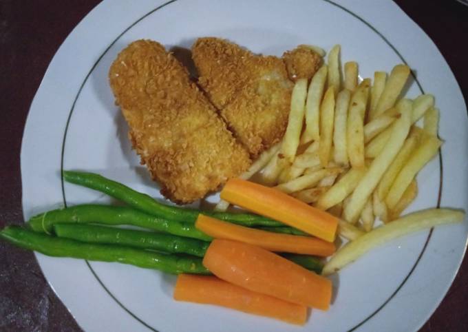 Fish And Chips Mix Veggie