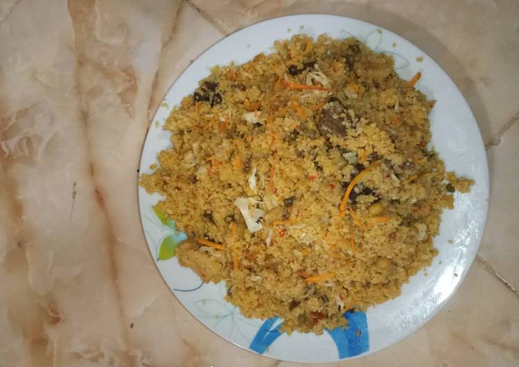 Cuscus with vegetables