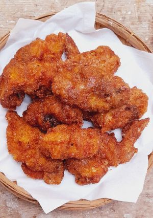 Foto resep Ayam Goreng Kriuk Simple (Tanpa Ungkep)