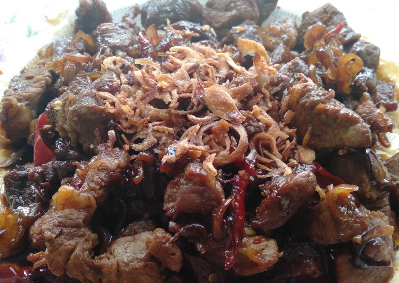 Sate Kambing Goreng