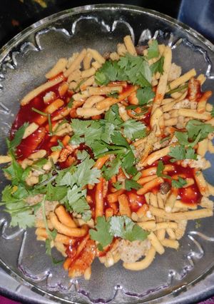 भेल पूड़ी (bhel poori recipe in Hindi) रेसिपी मुख्य फोटो
