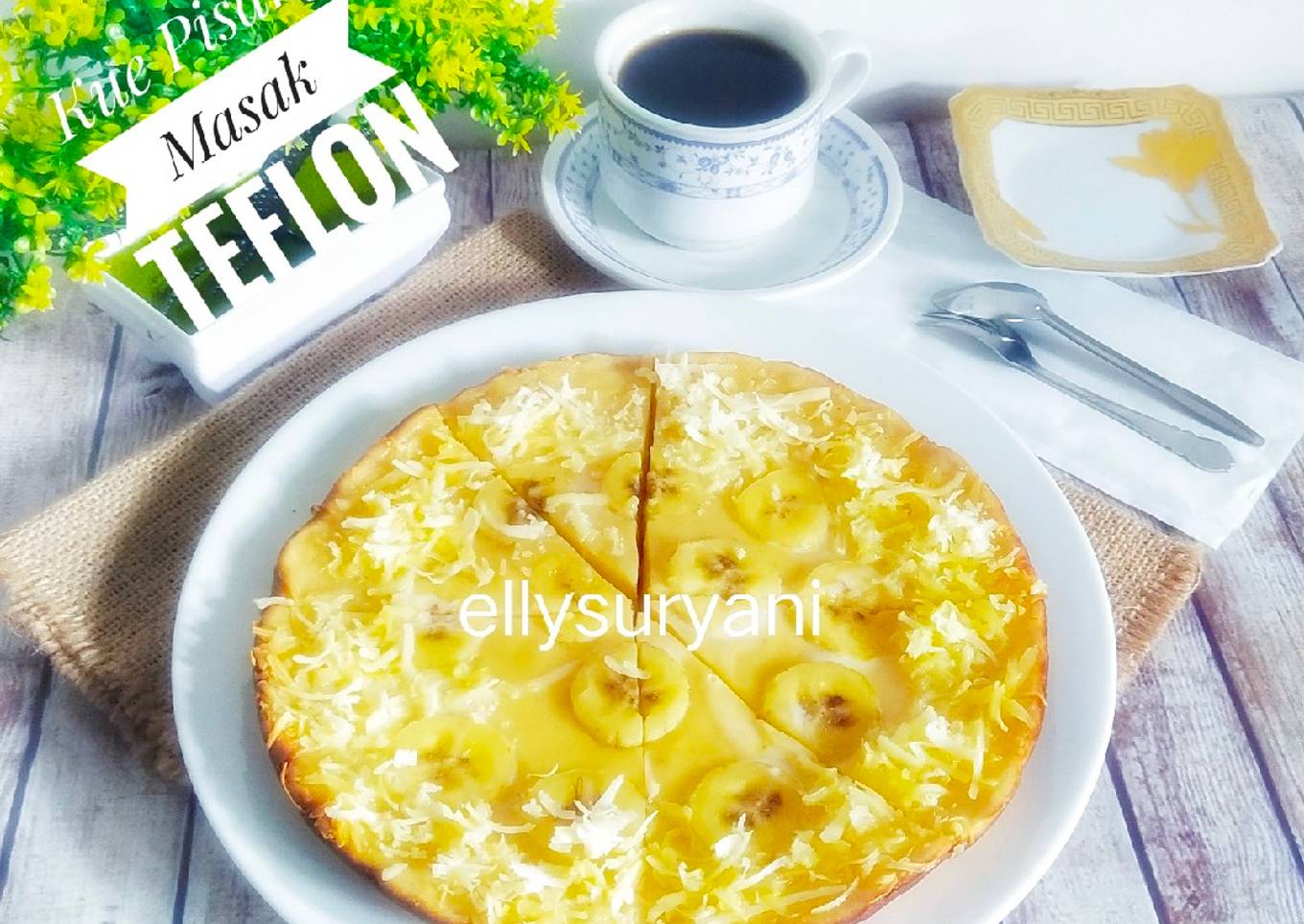 Kue Pisang Masak di Teflon Simple Enak
