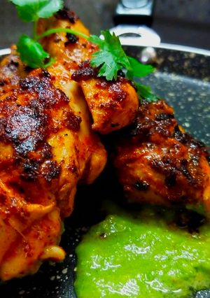 A picture of Tandoori chicken recipe.