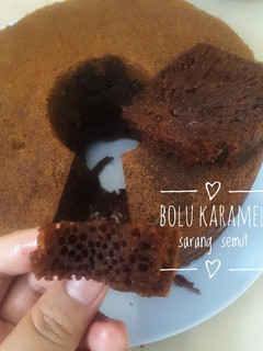 Foto resep Bolu karamel sarang semut