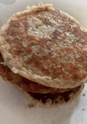 Una foto de Pancakes veganos