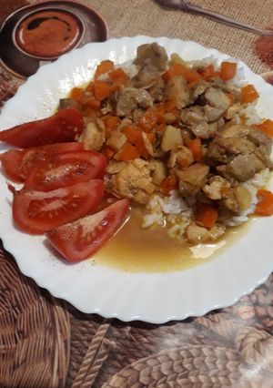 Zdjęcie przepisu Kurczak curry.