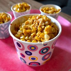 A picture of Masala sweet corn.
