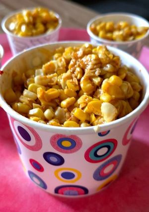 A picture of Masala sweet corn.