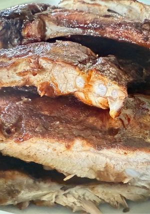 Φωτογραφία της συνταγής Spare ribs με bbq sauce και μέλι