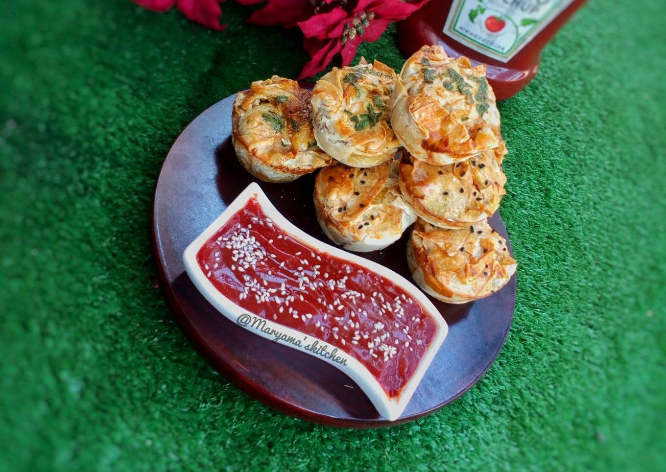 Mini filo Quiches(filo pies)