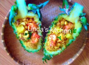 Hình của món Cơm chiên dứa kiểu Thái (khao phat sapparot).