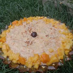 Mango vermicelli Kheer 🍧🍧🍧 A picture of Mango vermicelli Kheer 🍧🍧🍧.