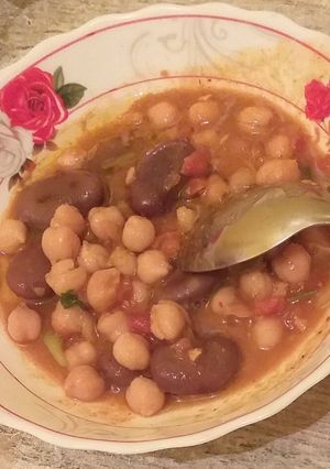 صورة لوصفة دوبارة حمص وفول