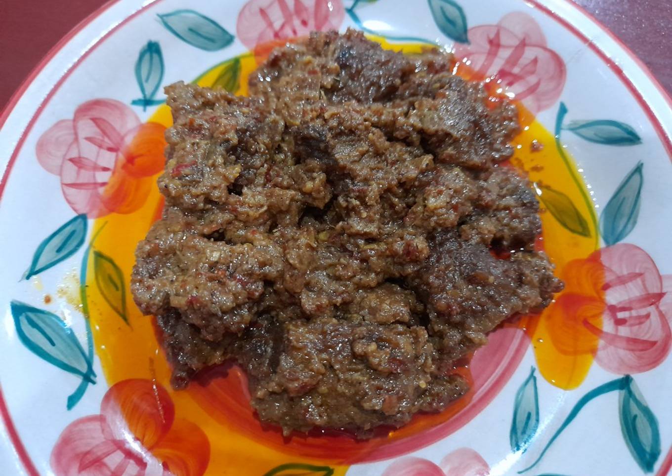 Rendang daging