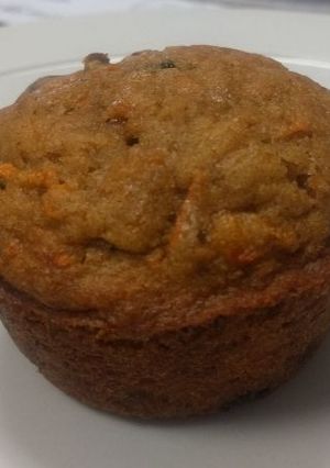Una foto de Cup cakes de zanahoria y frutos secos