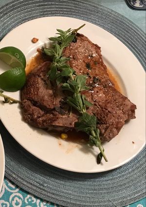 صورة لوصفة لحمه الستيك T-bone steak