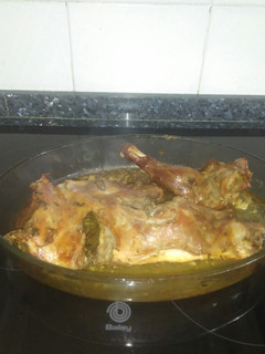 Una foto de Cordero al horno