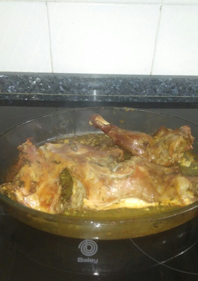 Una foto de Cordero al horno