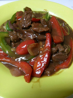 Foto resep Sapi lada hitam (simple)