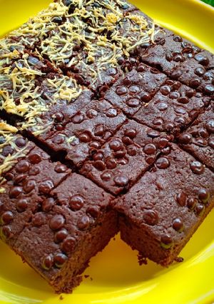 Foto resep Brownies choco chip cheese
