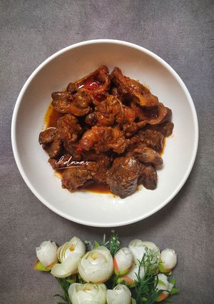Foto resep Semur Hati Ampela Ayam