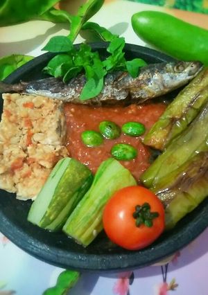 Foto resep Penyetan Sambal Terasi Pete