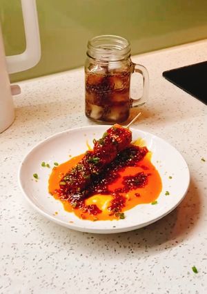 Hình của món Đậu hũ xốt Gochujang.