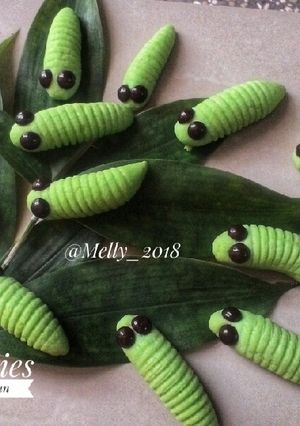 Foto resep Cookies Ulat Daun