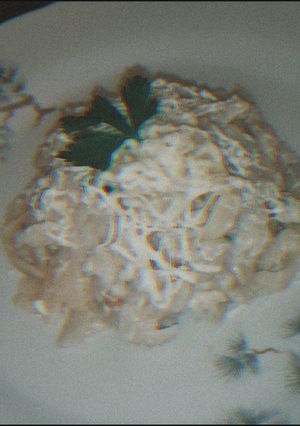 Una foto de Pasta Alfredo